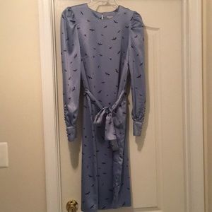 H&M crane midi dress